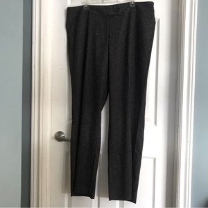 NWT Plus Size Addition Elle Wide Leg Tweed Trousers Size 18